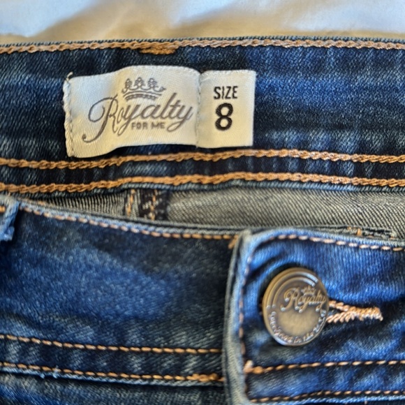 Women’s Royalty Jeans with unfinished hem Size 8 - Picture 4 of 10